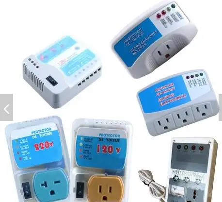 With certified 110V 220V electronic portable socket surge voltage protector