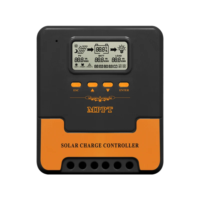 Manufacturer 12volt Smart Solar Inverter Charge Controller 100 Amps 60 40 Amp Mppt Solar Charge Controller Bangladesh Price