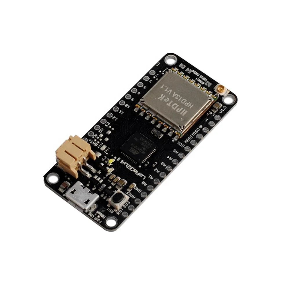 868MHz-915MHz LoRa32u4 II Temperature Humidity Sensor Kit LoRa Module with Antenna and DHT22 Temperature Sensor for Arduino