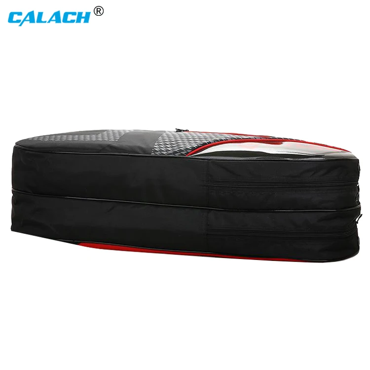 Oem sports equipment multifunctional customized hold 6 racquet badminton racket bag