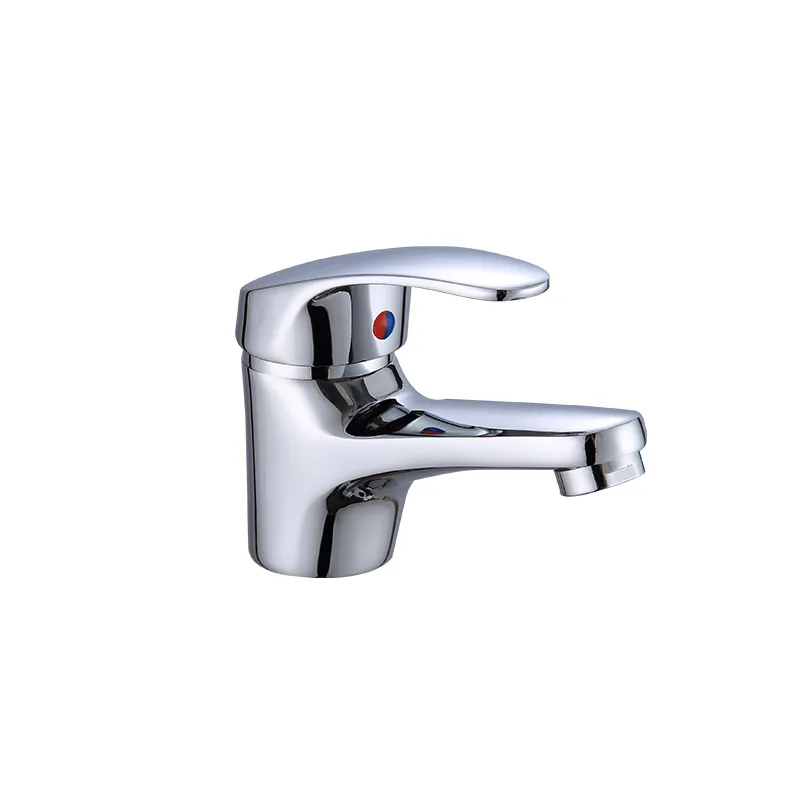 stainless steel chrome bathroom brass wash hot and cold basin faucet mixer