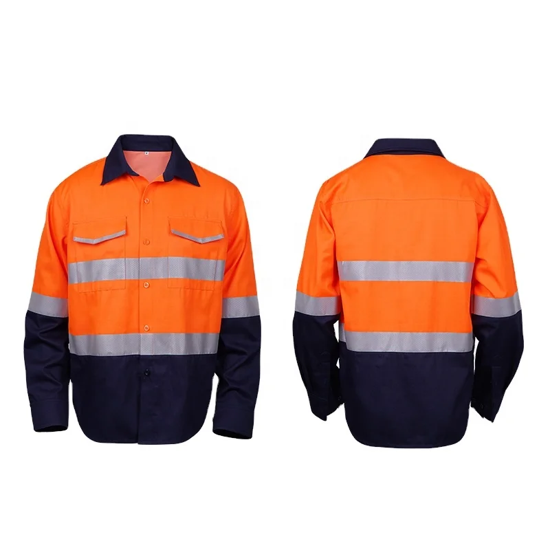 LX Factory Hi Vis Reflective Safety Work Workwear Polo Shirt Safety Clothes Workwear Safety Workwear Reflective Uniforms