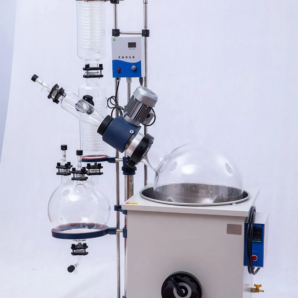 English Food Rotary Evaporator With Dust Collector