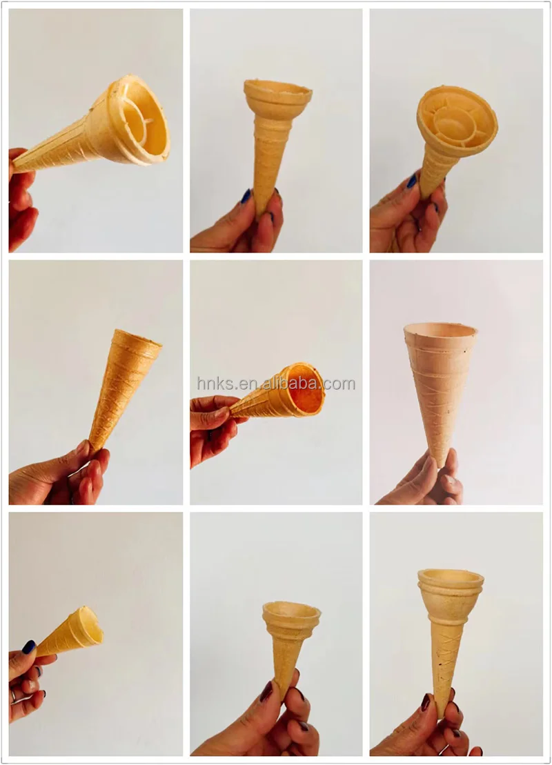Ice Cream Cone Wafer Biscuit Making Machine with Best Price