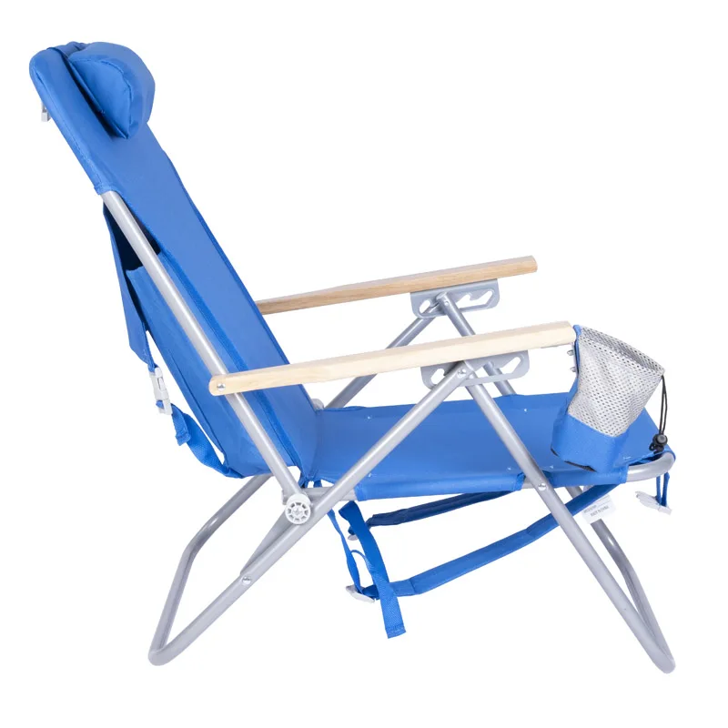 High quality casual and comfortable portable high beach chair, Folding Custom Beach Chair and camping chair