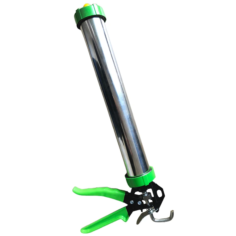 Nice quality factory sausage caulking aluminum package high strength hard sealant Caulking gun