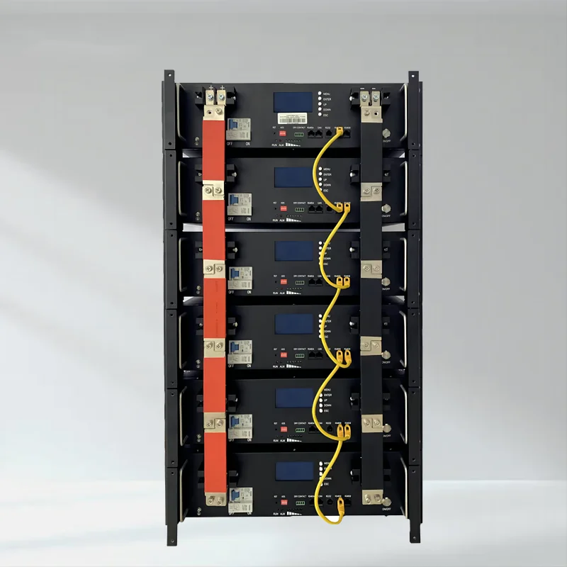 Rack Mounted Lithium Battery Cabinet Server 51.2V 100Ah Solar Battery 5 Kwh