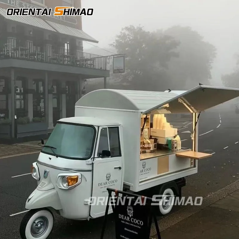 OEM legal registration Electric Cargo Bike CE Approved Electric Tricycle Multifunction Food Trailer