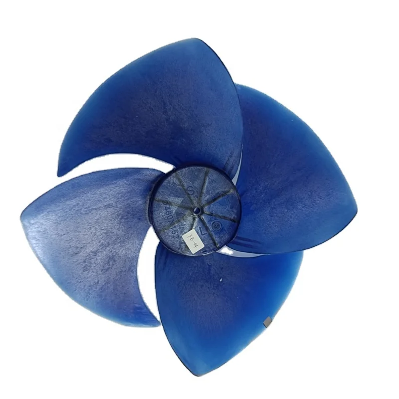 Factory wholesale price Fan blade   the material is ABS blue Air Conditioning Parts Refrigeration Parts