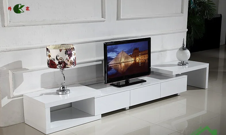 China high quality CARB P2 USA market modern wood TV cabinet