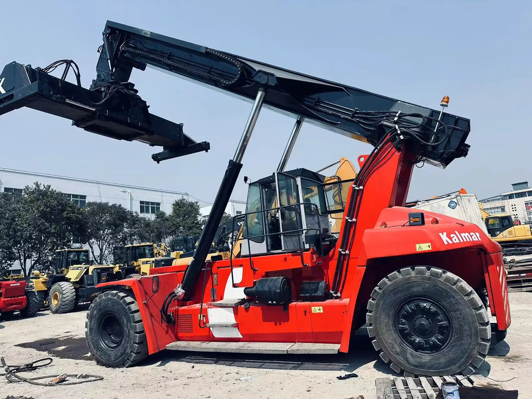 Kalmar DRF450-60S5K Container and port machine used reach stacker 45 ton port lifting crane