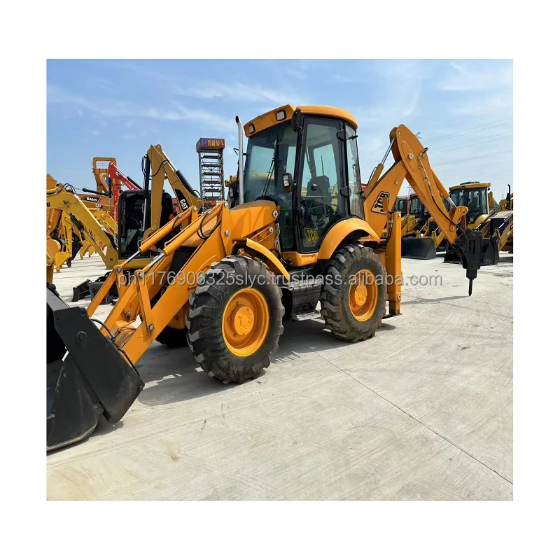 Excellent performance jcb low price backhoe loader original made tlb machine jcb 3cx 4cx for sale