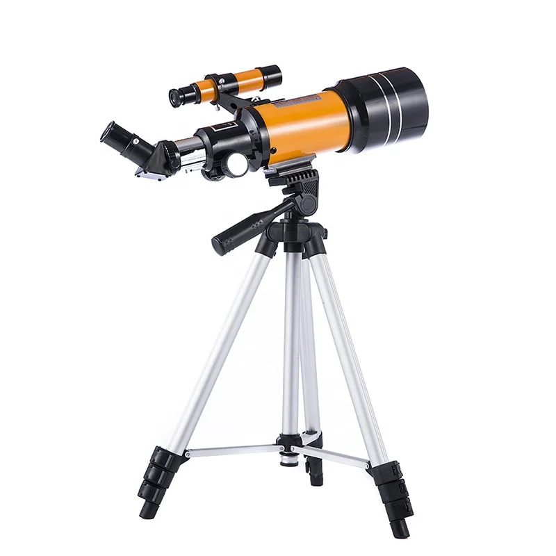 Portable Travel Telescope 70mm Astronomical Refracting Telescope for Kids Beginners with Tripod