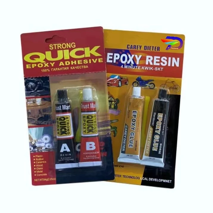 Quick drying good bonding adhesion 20g Modified acrylic epoxy AB glue for metal pipes, radiators and automobile fuel tanks