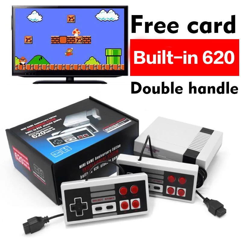 Built-in 500 video HDMI HD 4K output mini retro game console for children and adults