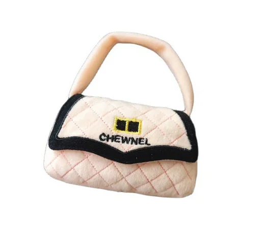 Wholesale Pet Dog Chew Toys Cartoon Cute Stuffed Perfume Bottle Durable Luxury Squeaky Pet Dog Plush Toys for Dogs