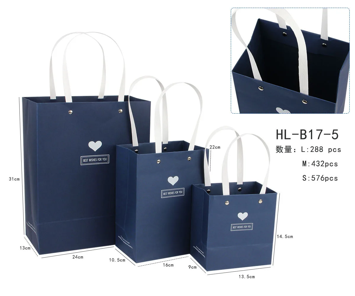 Luxury Small Business Gift Bags Custom LOGO UV Coated Paper Packaging for Jewelry Watch Perfume Recyclable Shopping Paper Bag