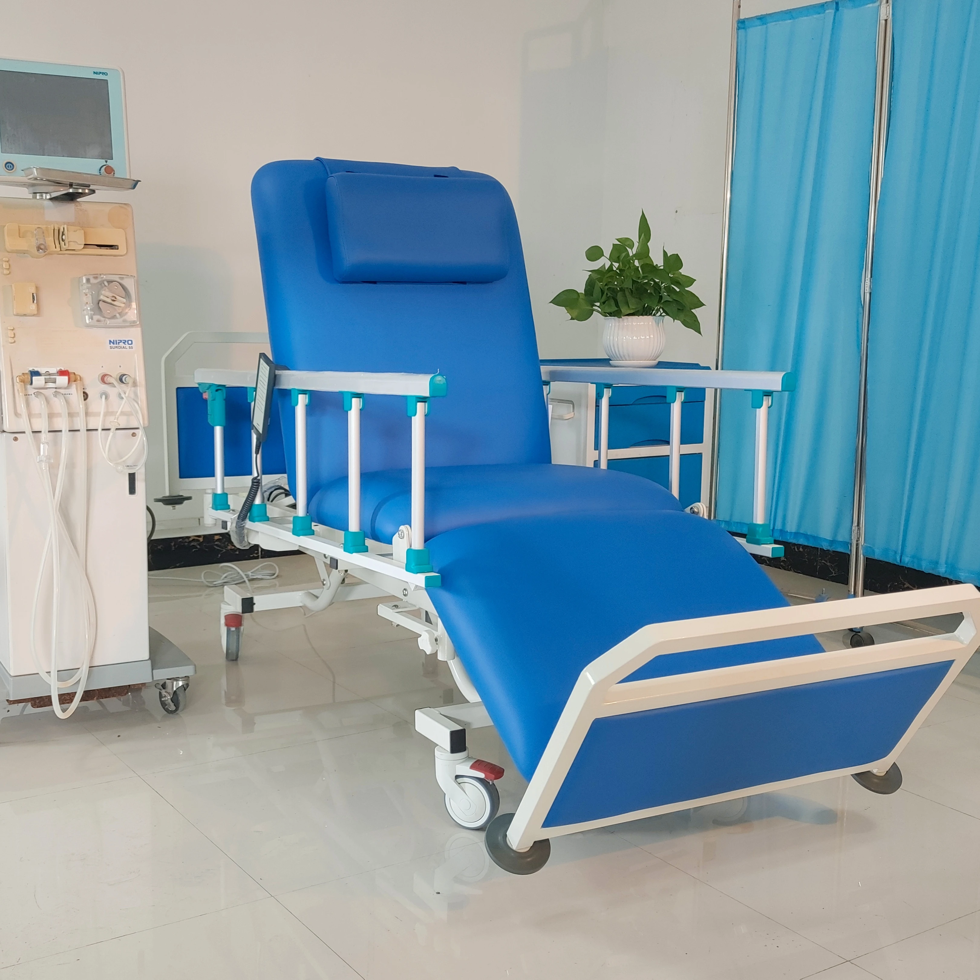 PY-CH modern medical blood donor beds, electronic nursing bed for sale