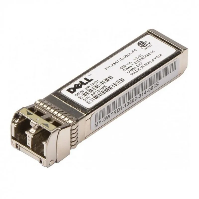 Dell 407-BBXX Networking, Transceiver, 25GbE SFP28 SR, MMF, Duplex LC Communication Optical Module Fiber