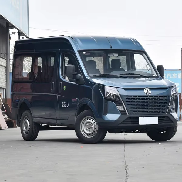 Высокая крыша 15 мест EV дизельный автоматический мини-фургон автобус или грузовой фургон