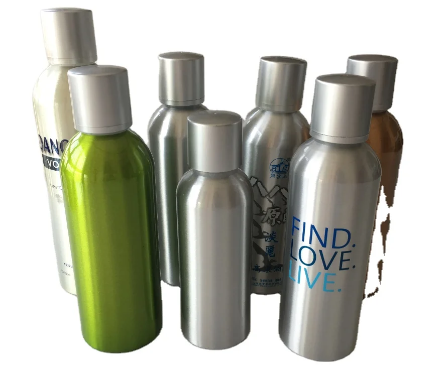 Aluminum Water Bottle manufacture aluminum vodka bottle custom aluminum bottle