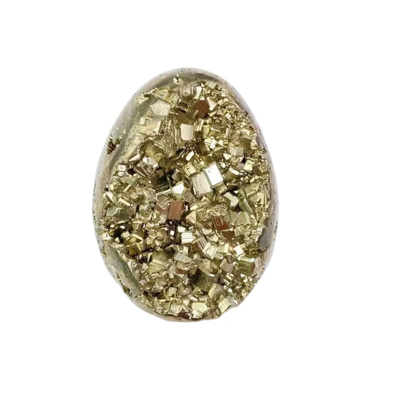 Wholesale High Quality Raw Rough Pyrite Cluster  Egg  Crystals Pyrite Quartz For Decoration