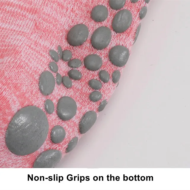 Women Custom Non-Slip Grip Yoga Pilates Socks With Straps