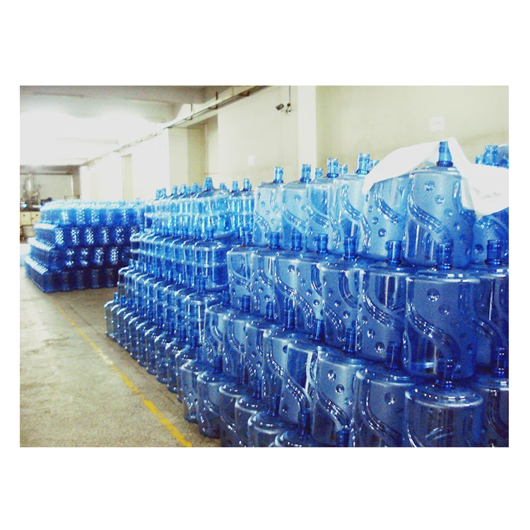 Plastic 5 gallon PC water bottle PET barrel  1 2 3 4 gallon 20liter