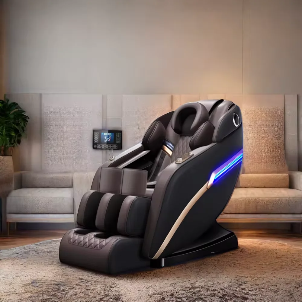 New Model Home Office Furniture Electric Heating Kneading Cheaper Price Luxury Zero Gravity Recliner chair massage full body