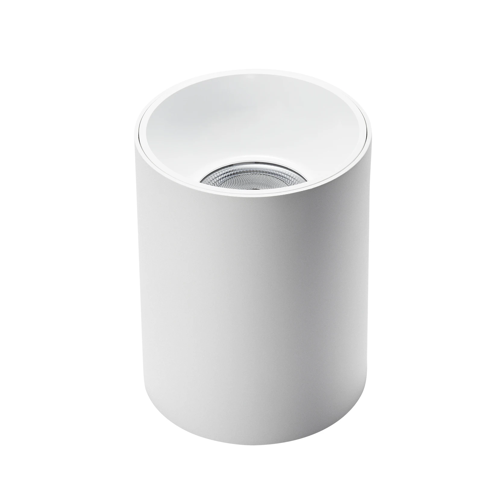 Outdoor IP65 downlight AC100-277v 80lm/w cob light aluminium led housing round dimmable fixture