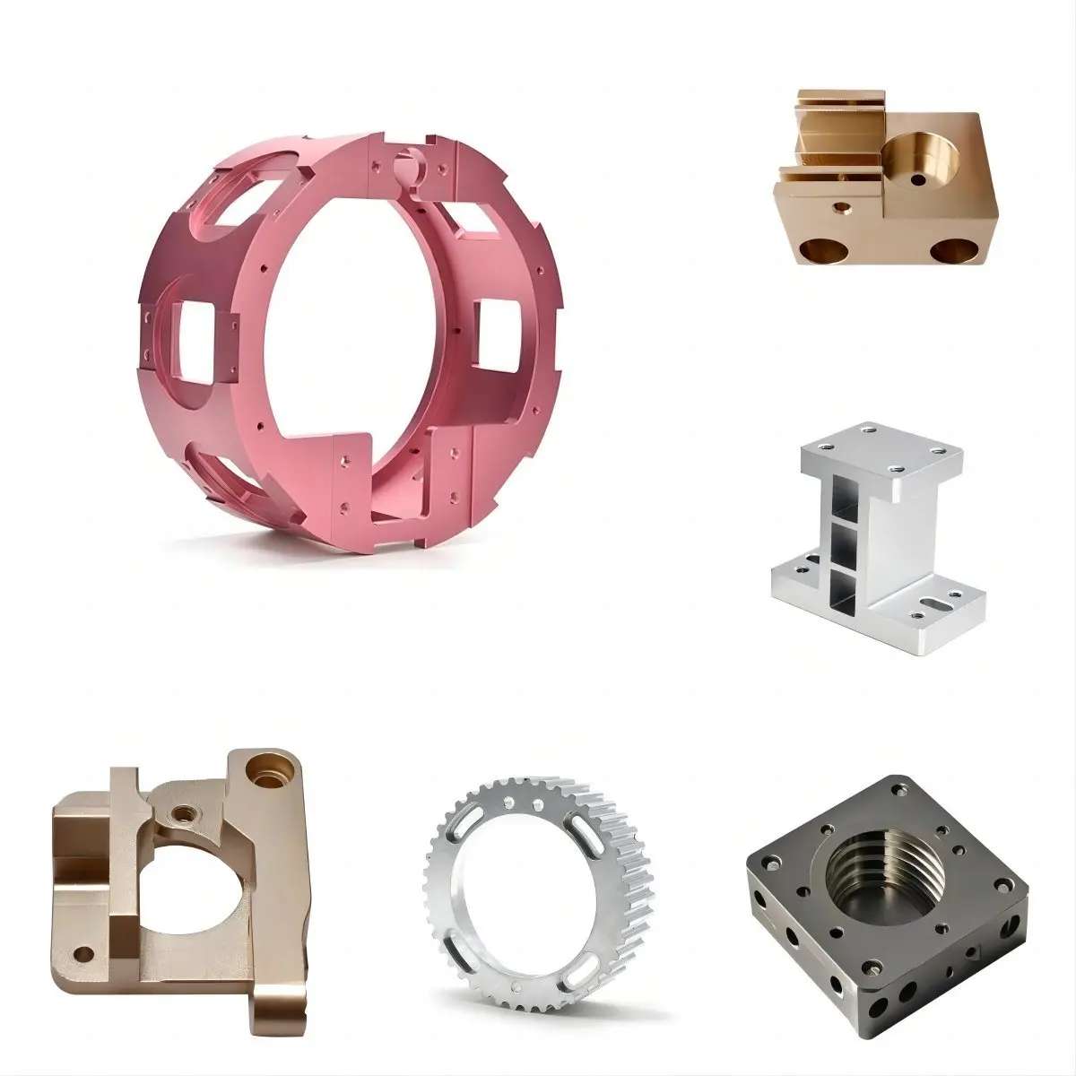 Hi Precision CNC OEM factory Anodizing Turning Milling Billing Aluminum Parts