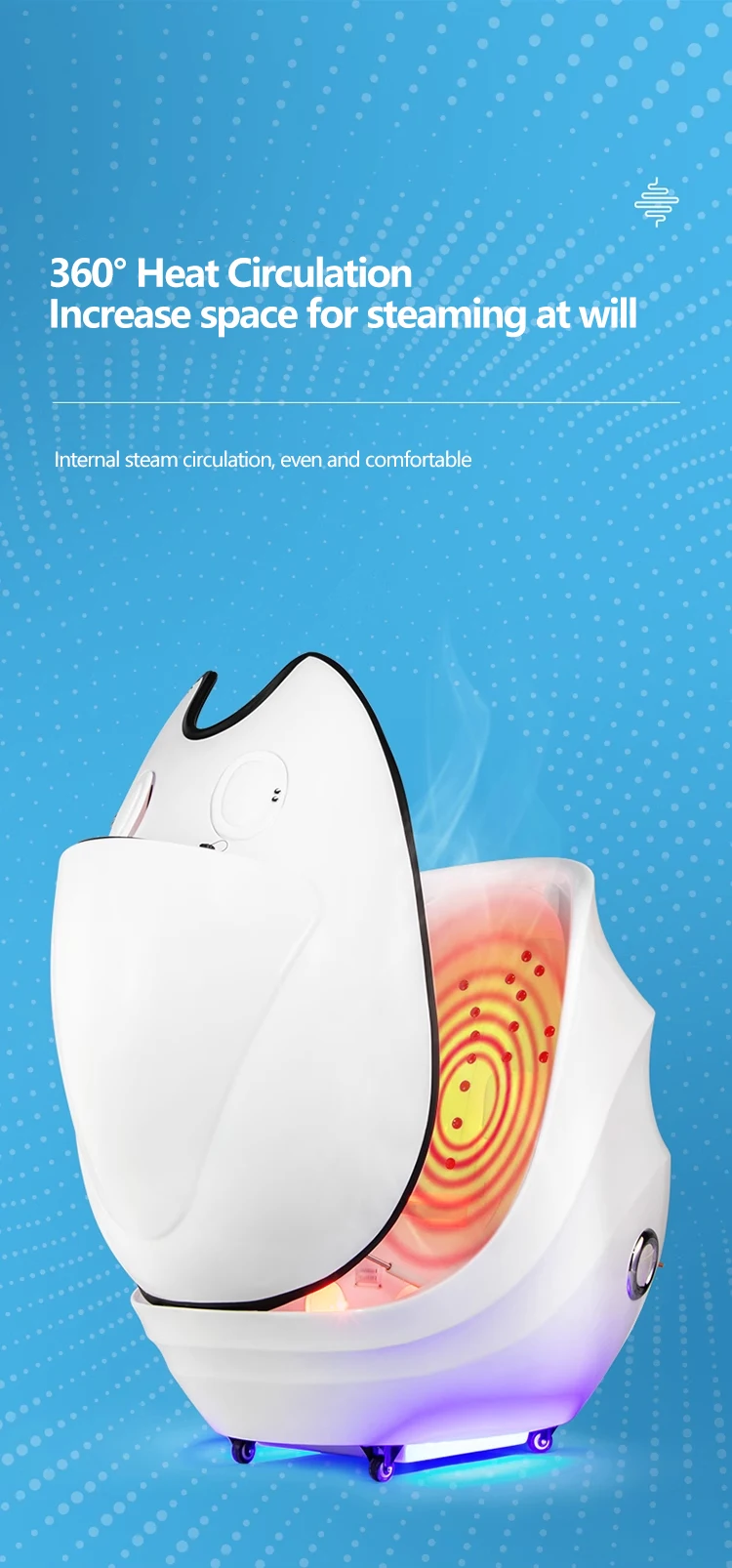 Multifunctional Ozone Slimming Spa Capsule Sauna Spa Capsule With Colored Light Therapy For Infrared Ozone Therapy Machine