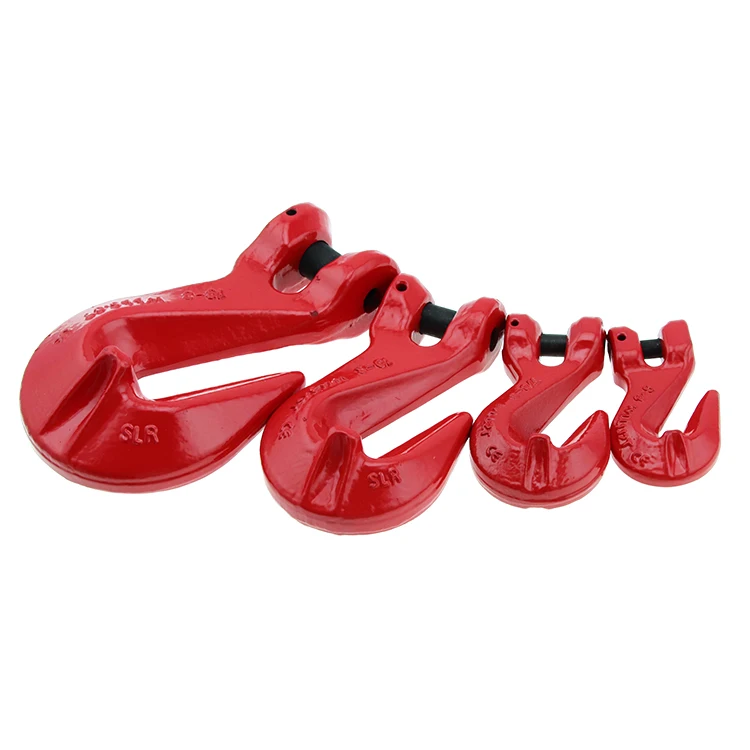 12.5 Ton Clevis Grab Hook with Wing for Chain Sling Forged Clevis Grab Hook