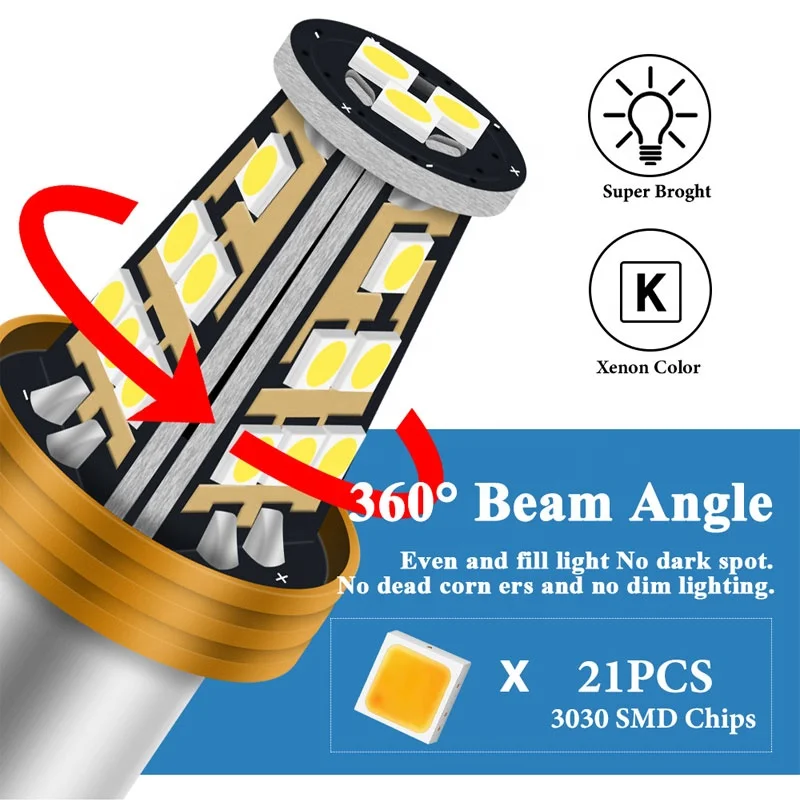 12v t20 P21W BAY15D 3156 BA15S led Turn stop lights 3157 t25 led bulbs Led 1156 Signal brake light 1157 parking lamp 7443 cars