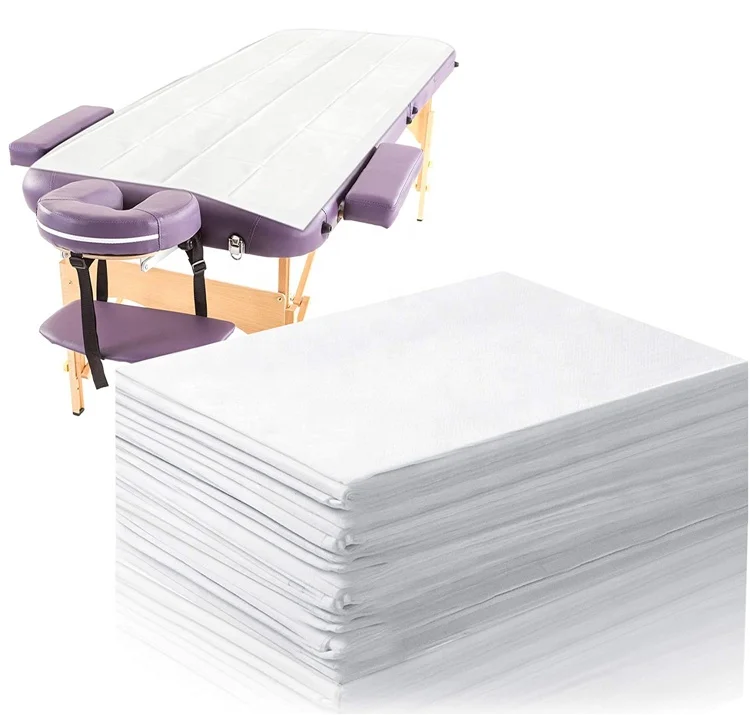 New Style Hotel Disposable Bed Sheet Beauty Salon Non-Woven Bed Sheet Massage Mattress 30g Disposable Drape Sheet