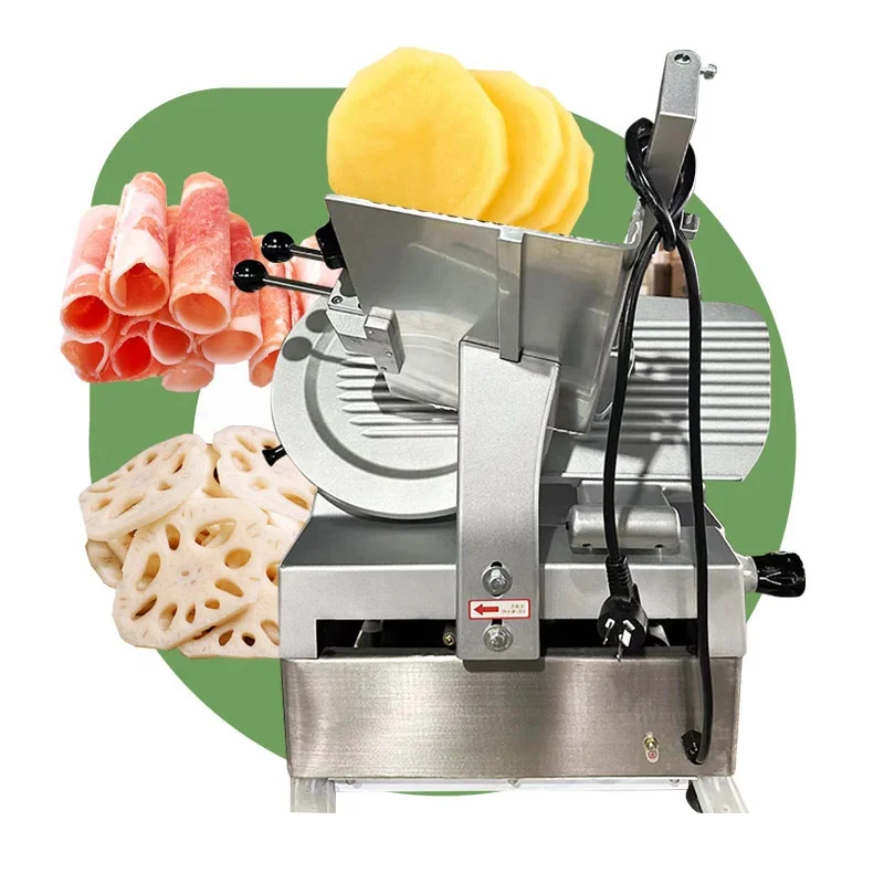 Industrial Automatic Commercial Rebanadora De Chicken Breast Frozen Cutter Cortadora De Carne Meat Slicer