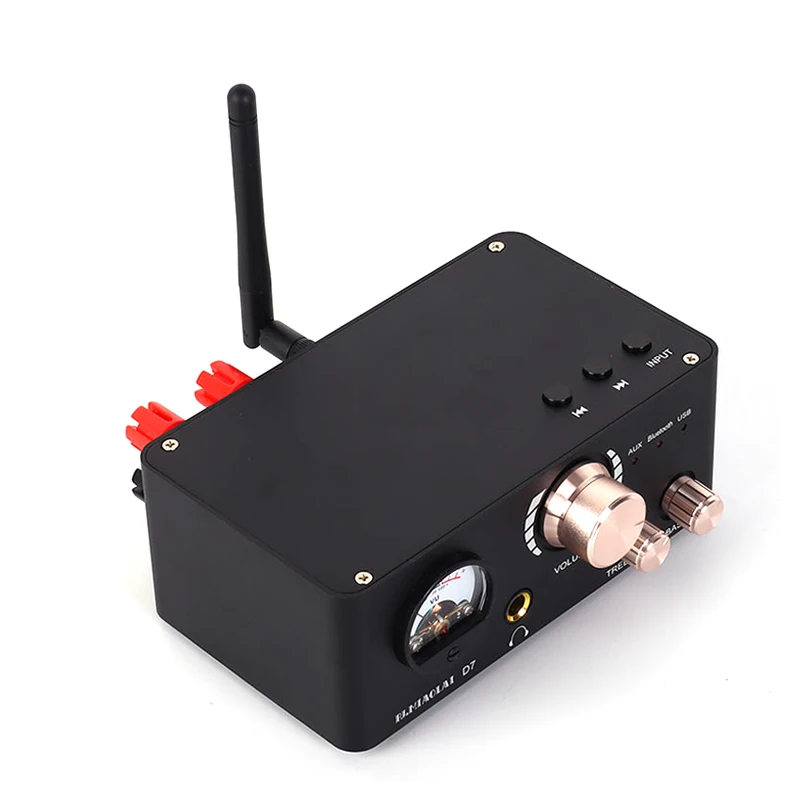 MA12070 2*80W Infineon BT NE5532  VU Meter Digital Audio Power Equalizer Amplifier