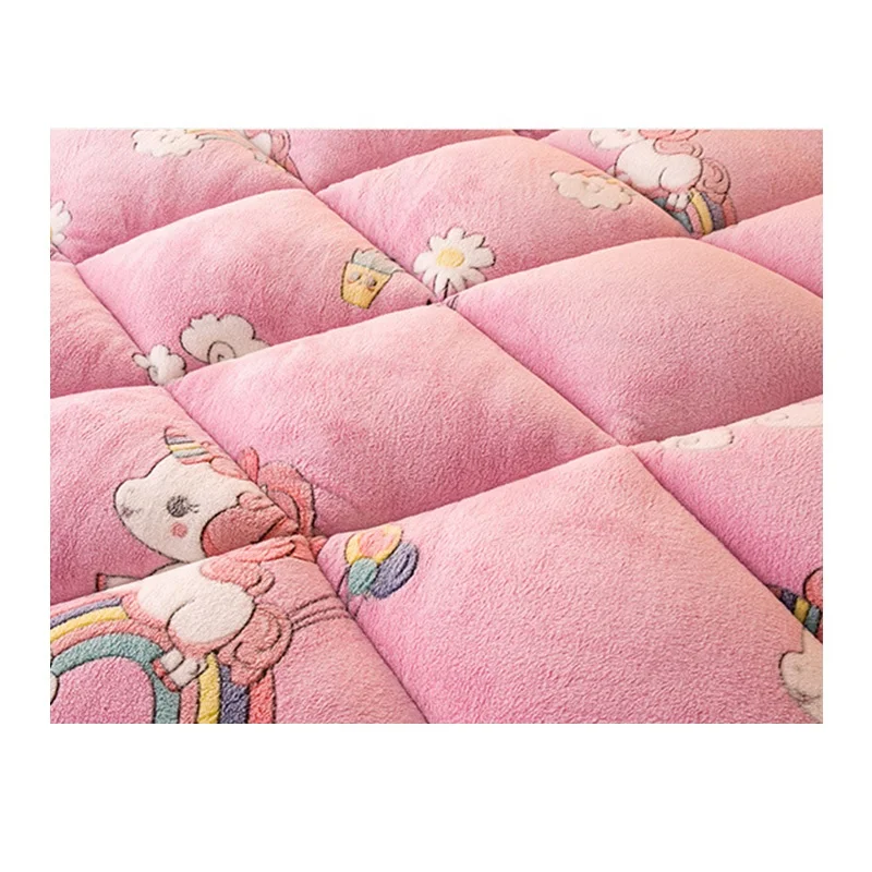 Lambs Wool Velvet Fur Comforter Sets Korean Winter Quilts