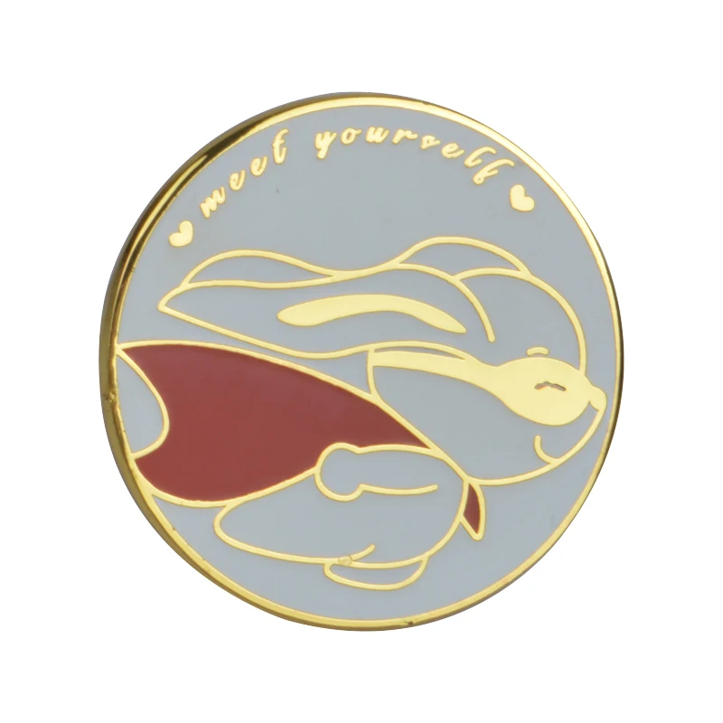 Шпильки для шляпы мелкая золотая металлическая мягкая эмалированная кнопка объемные магнитные нагрудные булавки одежды