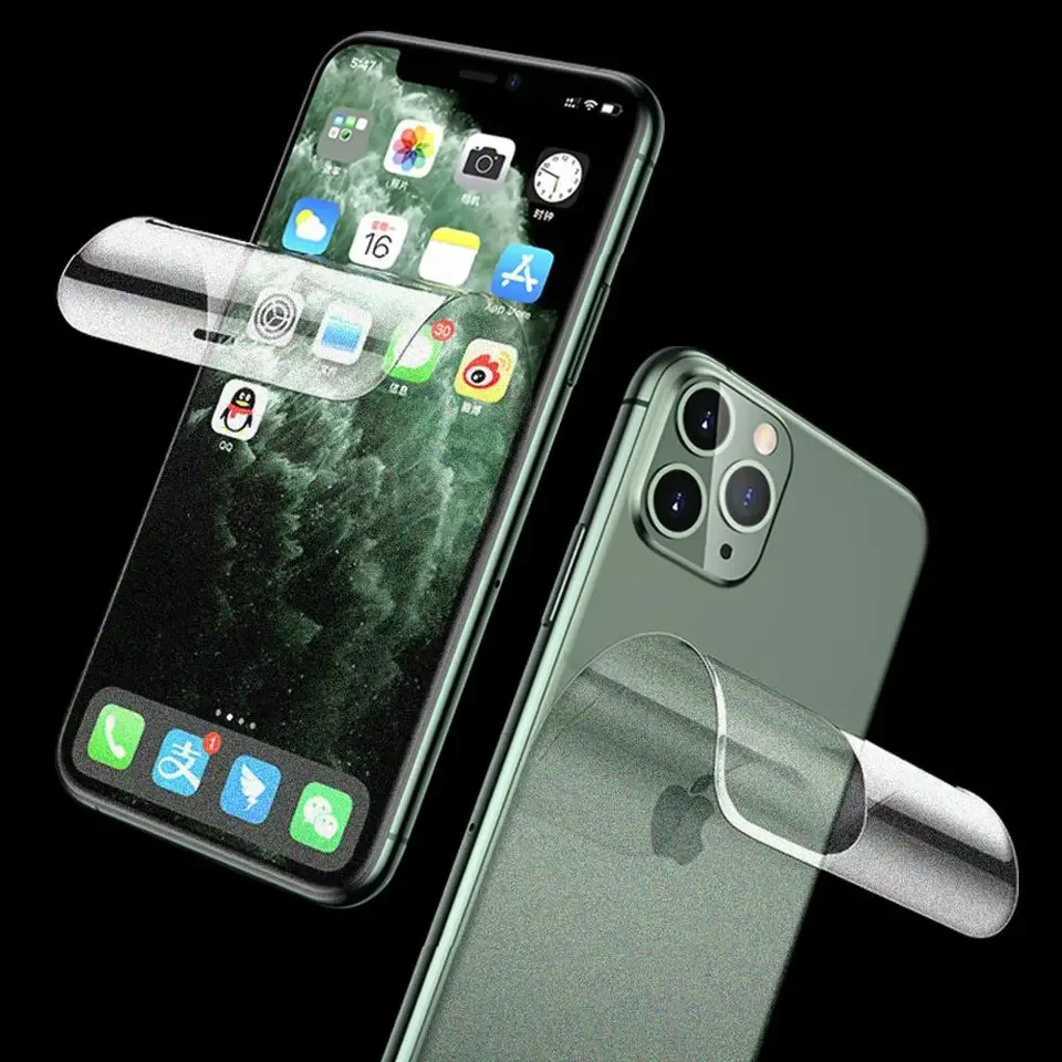 Wholesale high quality hydrogel nano tpu full screen protector film for phone raw material roll