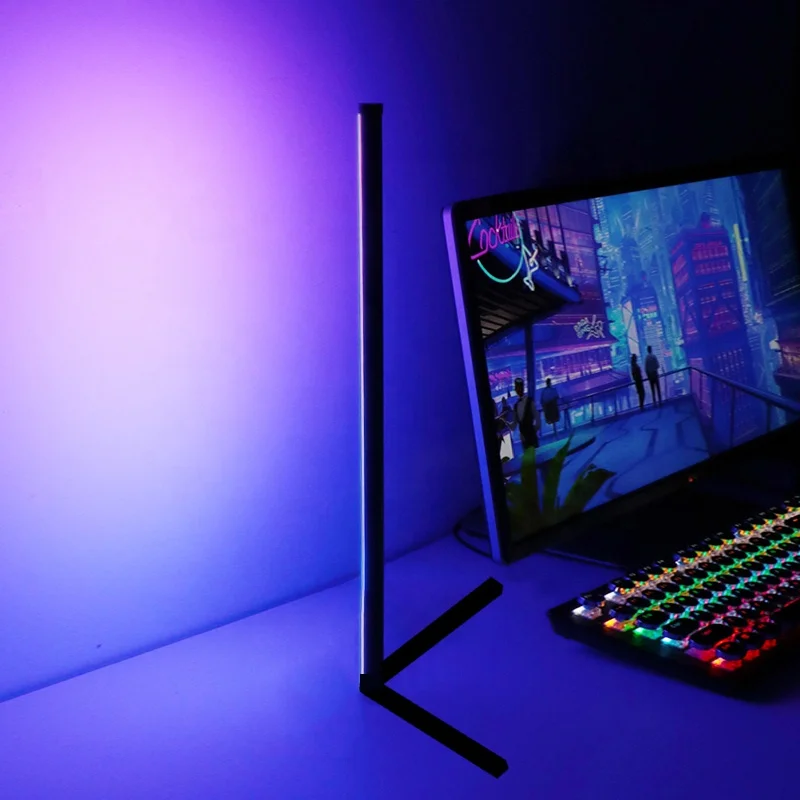 Самая продаваемая по Заводской Цене умная игровая лампа rgb с дистанционным управлением меняющая цвет настольная