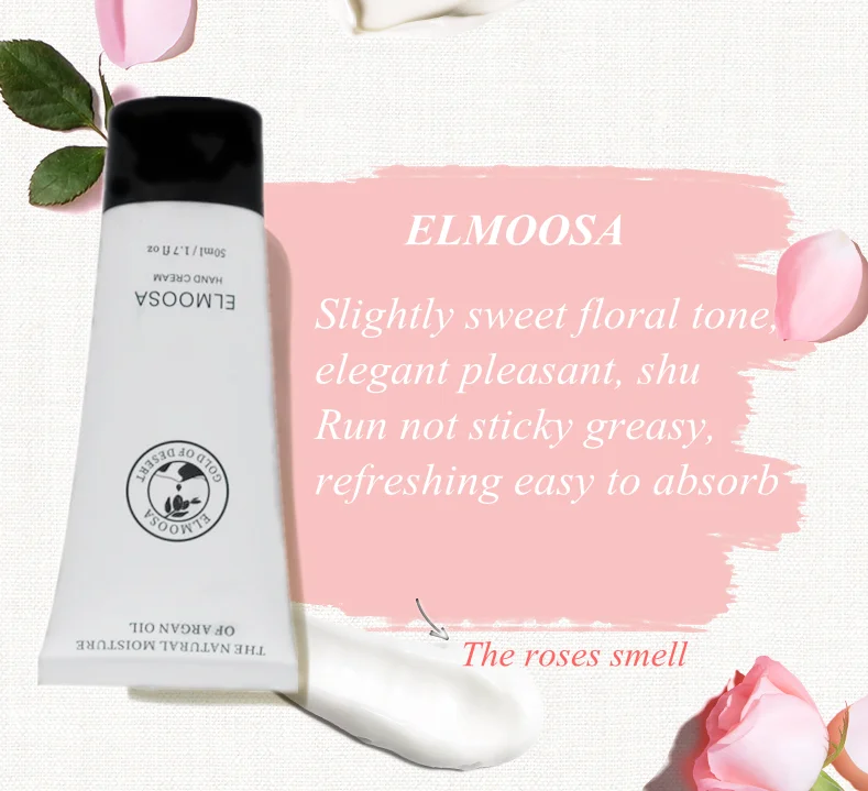 
The Best cosmetics hand skin care Rose Whitening Nourishing Hand Cream 