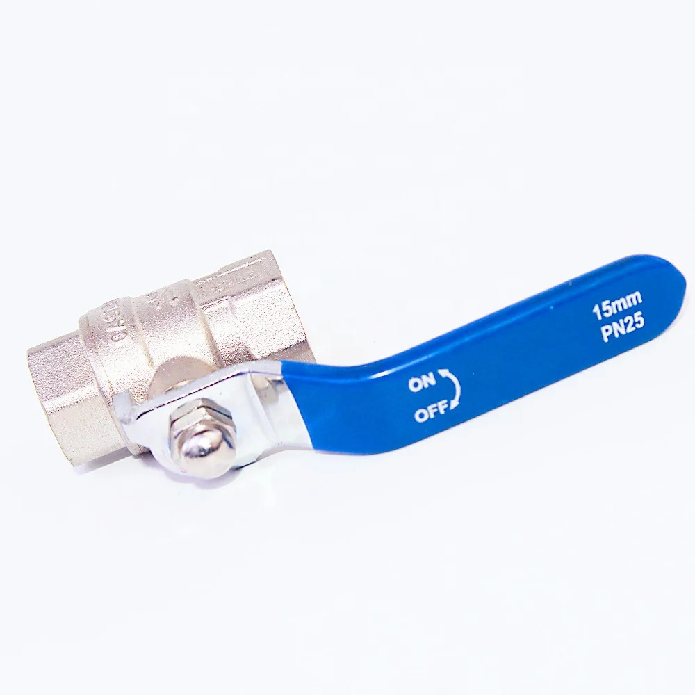 China manufacturer water female small  steel ball valve Copper Brass Body Iron Hand Wheel ball valve BSP and NPT Threaded Water