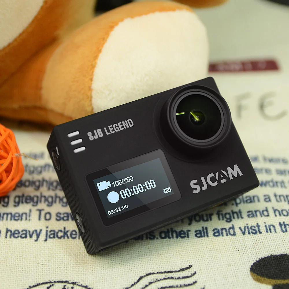 SJ6 LEGEND 4K WiFi Action Camera Dual Screen  NTK96660 Chipset 166 Degree FOV