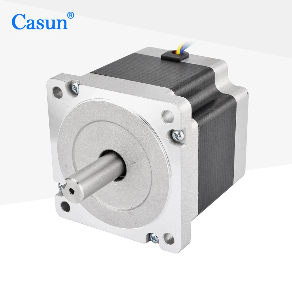 86*86mm 5.5A Casun nema 34 stepper motor with high torque low noise for robot and CNC kit