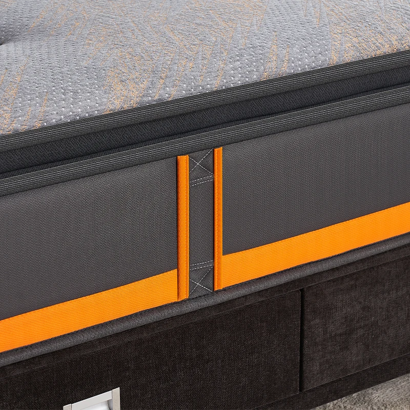 Orthopedic King Queen Full Size In A Box Rolled Up Hypo-allergenic Pillow Top Memory Foam Pocket Spring Mattress