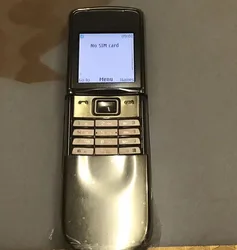 Slide phone WCDMA New mobile phone for Nokia 8800 sirocco Gold