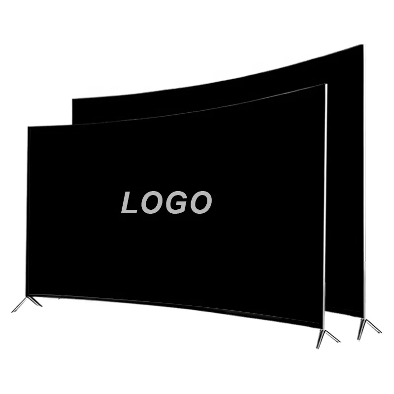 Hot sell best price 4K HD drop-resistant TV 55 inch Android Smart Television customize frame and package