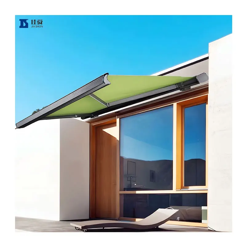 Hot New Design Automatic Roof Folding Awning Large Awning Retracted Pergola