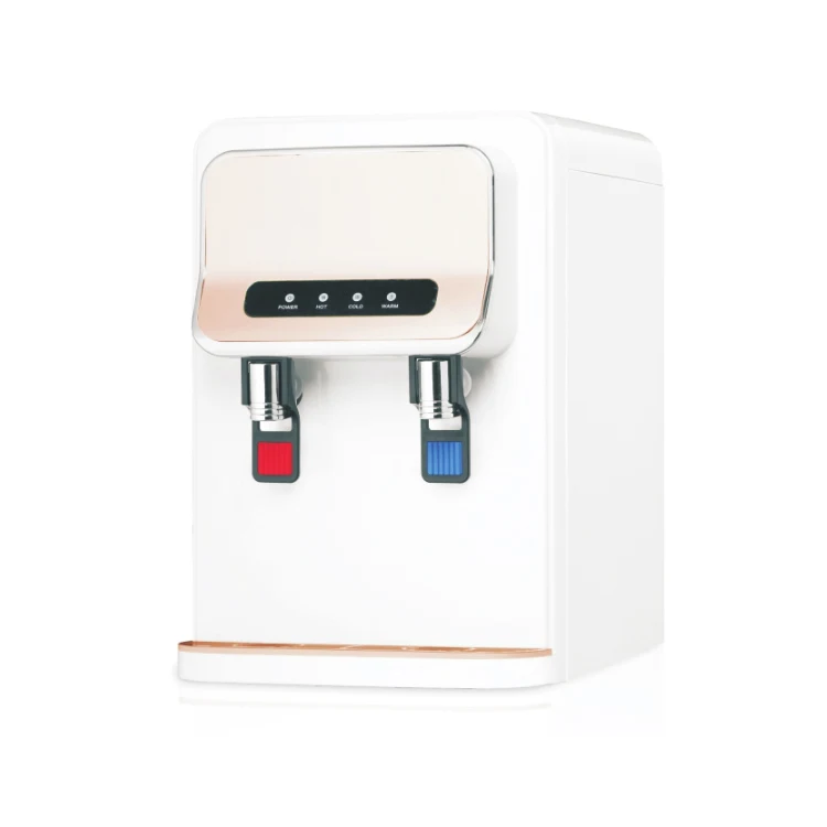 Private Label Automatic Hot and Cold Reverse Osmosis Direct Drinking UF Tabletop Water Purifier Filter Dispenser